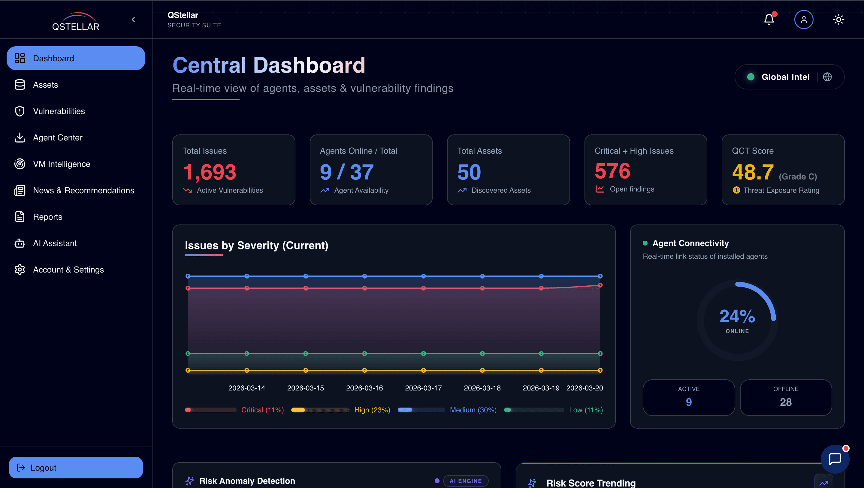 QStellar Dashboard